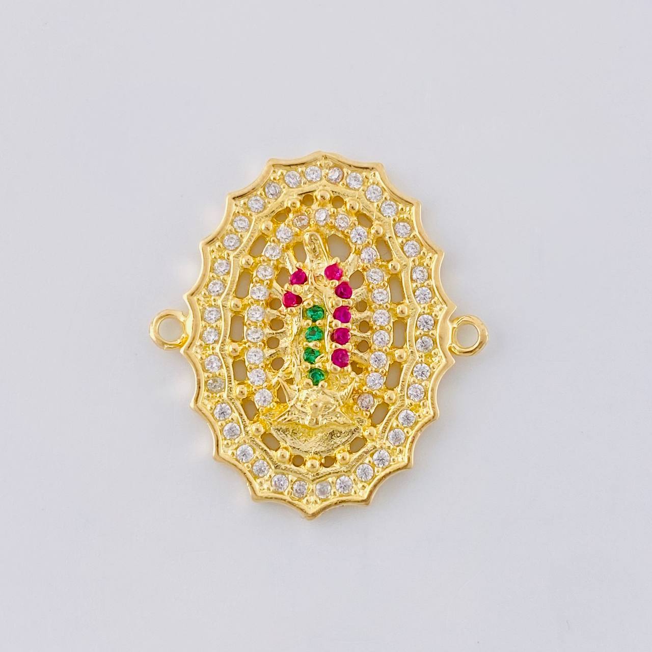 Charm Virgin of Guadalupe 3.4 g / 3/4 in Yellow Gold 18K