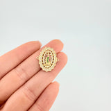 Charm Virgin of Guadalupe 3.4 g / 3/4 in Yellow Gold 18K