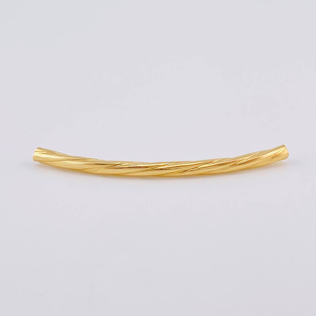 Charm Cylinder 0.4 g / 1 1/2 in 18K Yellow Gold