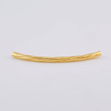 Charm Cylinder 0.4 g / 1 1/2 in 18K Yellow Gold