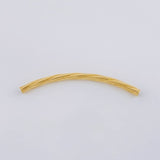 Herraje Cilindro 0.4 g / 1 1/2 in Oro Amarillo 18K