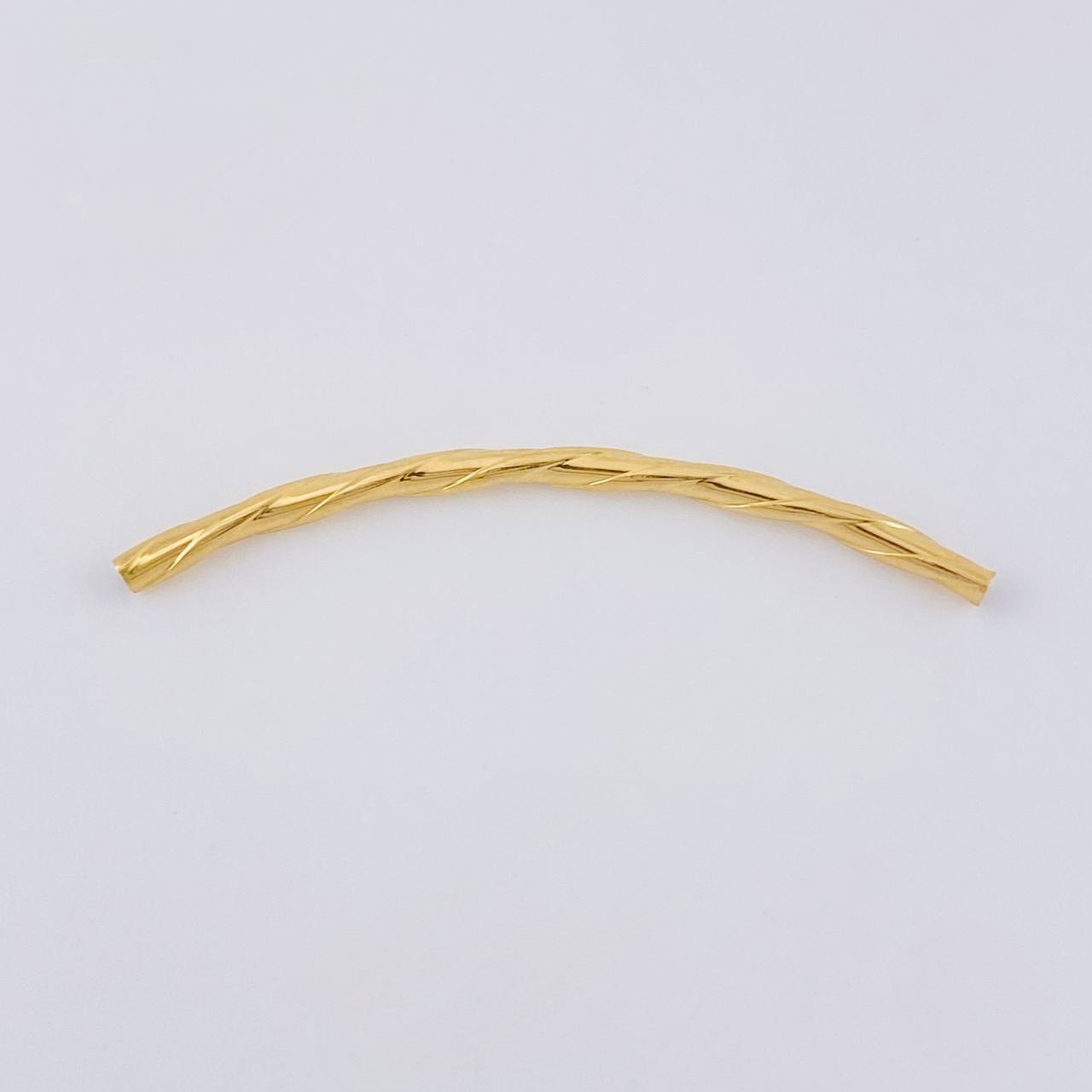 Herraje Cilindro 0.3 g / 1 1/2 in Oro Amarillo 18K