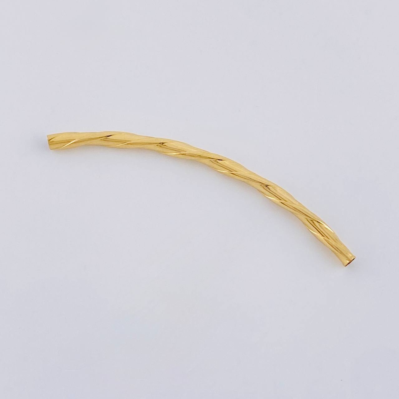 Charm Cylinder 0.3 g / 1 1/2 in Yellow Gold 18K
