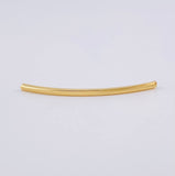 Charm Cylinder 0.35 g / 1 1/2 in 18K Yellow Gold