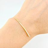 Charm Cylinder 0.3 g / 1 1/2 in 18K Yellow Gold