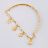 Bracelet Roll On Casandra 4.55 g / 7 in / 3.3 mm Yellow Gold 18K