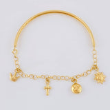 Pulso Roll On Casandra 3.95 g / 7 in / 3.3 mm Oro Amarillo 18K