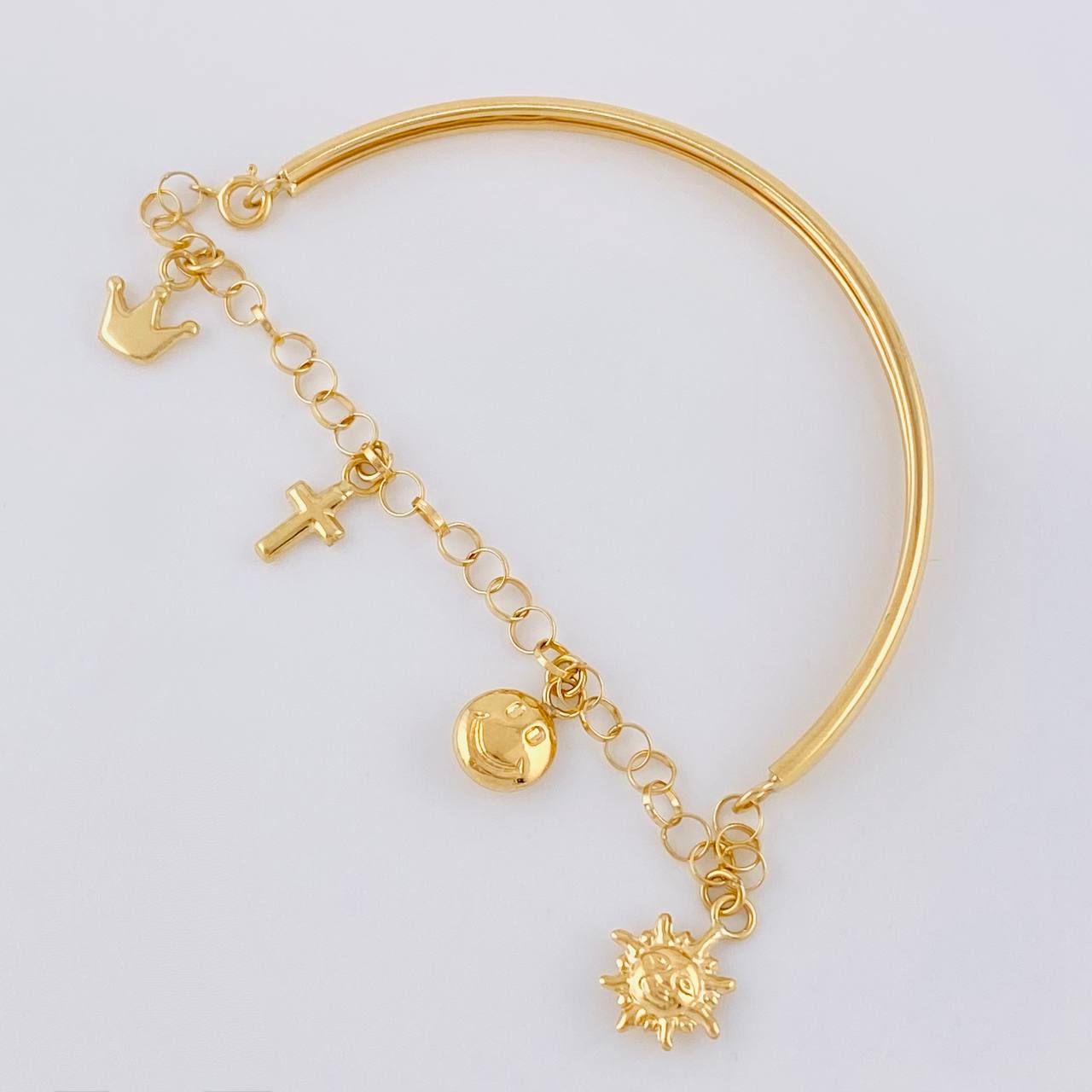 Pulso Roll On Casandra 3.95 g / 7 in / 3.3 mm Oro Amarillo 18K