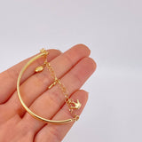 Pulso Roll On Casandra 3.95 g / 7 in / 3.3 mm Oro Amarillo 18K