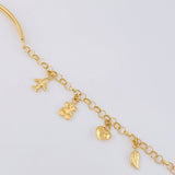 Bracelet Roll On Casandra 4.4 g / 7 in / 3.3 mm Yellow Gold 18K