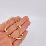 Bracelet Roll On Casandra 4.4 g / 7 in / 3.3 mm Yellow Gold 18K