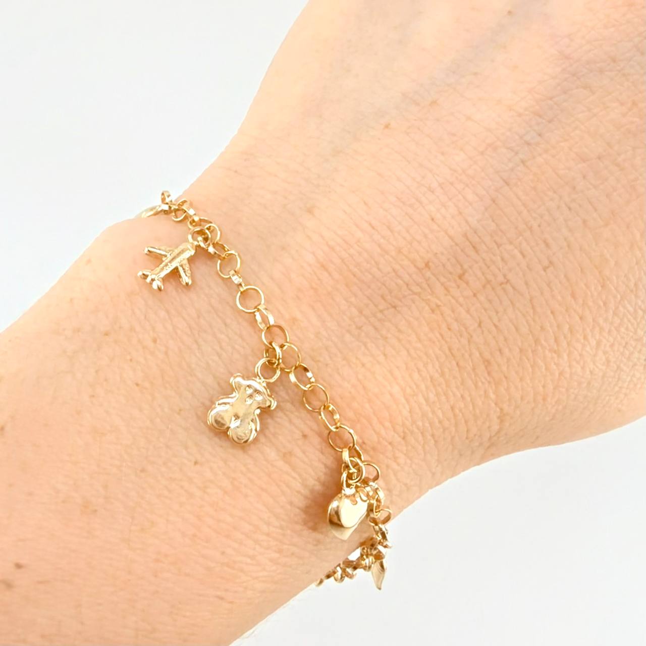 Bracelet Roll On Casandra 4.4 g / 7 in / 3.3 mm Yellow Gold 18K
