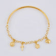 Bracelet Roll On Casandra 4.55 g / 7 in / 3.3 mm Yellow Gold 18K
