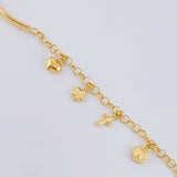 Bracelet Roll On Casandra 4.55 g / 7 in / 3.3 mm Yellow Gold 18K