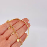 Bracelet Roll On Casandra 4.55 g / 7 in / 3.3 mm Yellow Gold 18K
