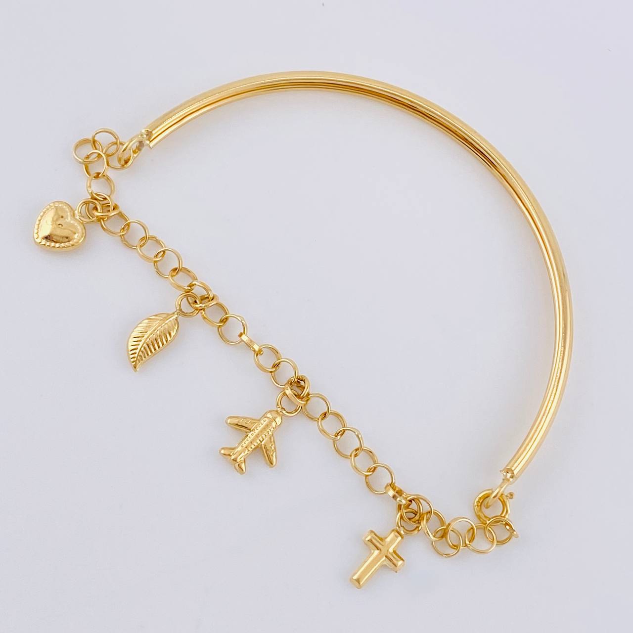 Pulso Roll On Casandra 4.3 g / 7 in / 3.3 mm Oro Amarillo 18K
