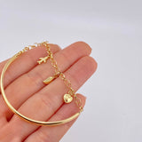 Pulso Roll On Casandra 4.3 g / 7 in / 3.3 mm Oro Amarillo 18K