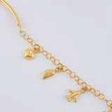 Pulso Roll On Casandra 4.3 g / 7 in / 3.3 mm Oro Amarillo 18K