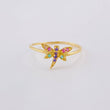Dragonfly Ring 1 g / T6 Yellow Gold 18K