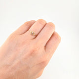 Triqui Square Ring 0.95 g / T6 3/4 18K Yellow Gold