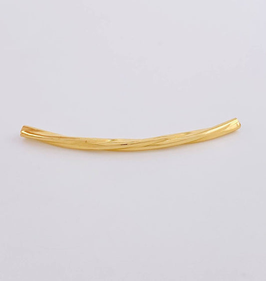 Herraje Cilindro 0.35 g / 1 1/2 in Oro Amarillo 18K