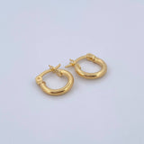 Candongas Sofi 1.1gr / 1.5cm / Oro 18K $