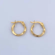 Candongas Kari 1gr / 1.5cm / Entorchadas Oro Amarillo 18K &