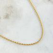 Rope Chain 1.8gr / 50cm / +3 18K Gold