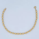 Military Type Bracelet 3.2gr / 19cm / 18K Gold $