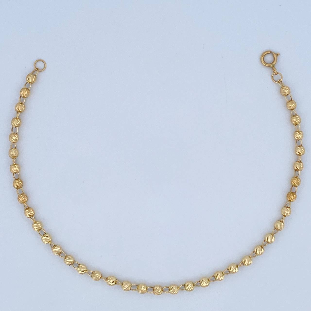Military Type Bracelet 2.55gr / 19cm / 18K Gold $