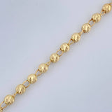 Military Type Bracelet 2.55gr / 19cm / 18K Gold $
