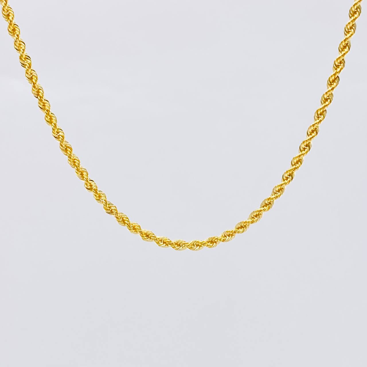 Cadena Lazo 2.9g / 20 in / 2.2mm Oro Amarillo 18K