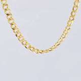 Cadena Cubana 9.05g / 20 in / 5.1mm Oro Amarillo 18K