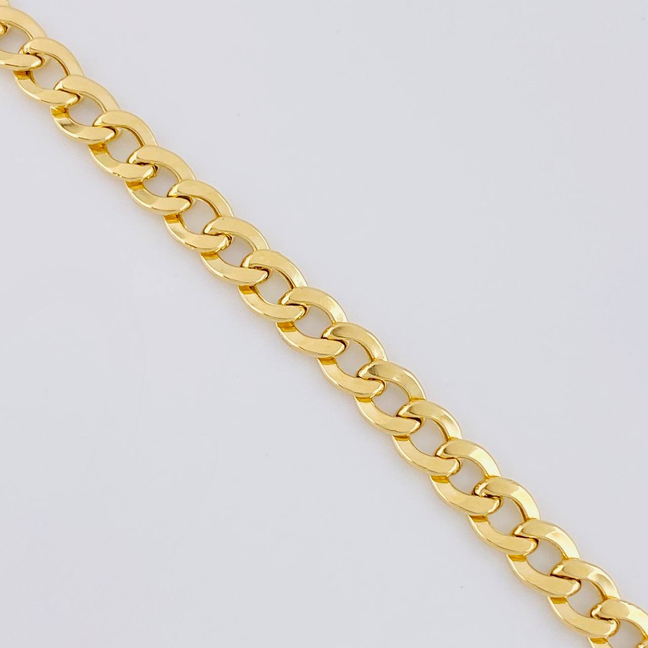 Cadena Cubana 6g / 20 in / 4.2mm Oro Amarillo 18K