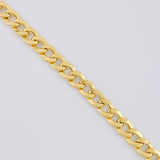 Cadena Cubana 9.05g / 20 in / 5.1mm Oro Amarillo 18K