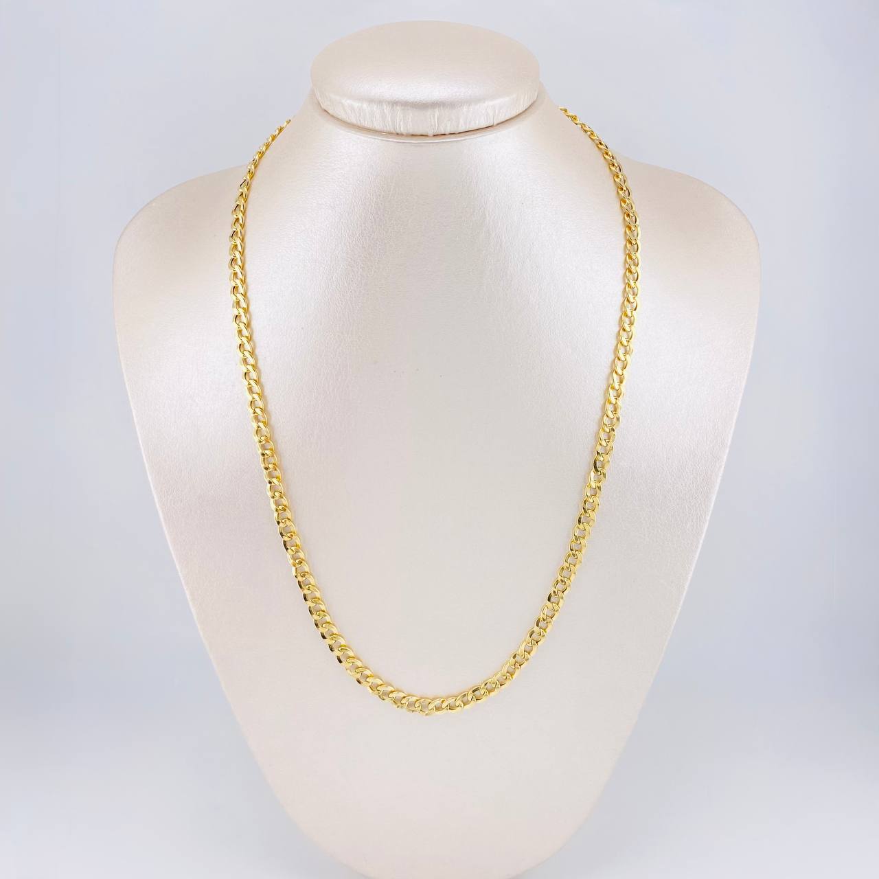 Cadena Cubana 6g / 20 in / 4.2mm Oro Amarillo 18K