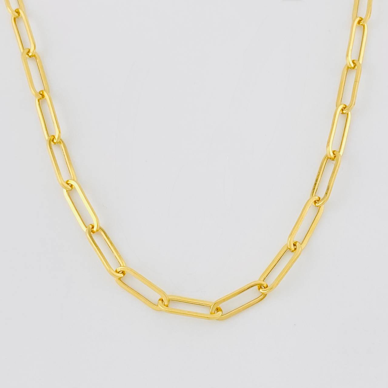 Paperclip Chain 4.9g / 20 in / 3.1mm Yellow Gold 18K