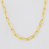 Paperclip Chain 4.9g / 20 in / 3.1mm Yellow Gold 18K