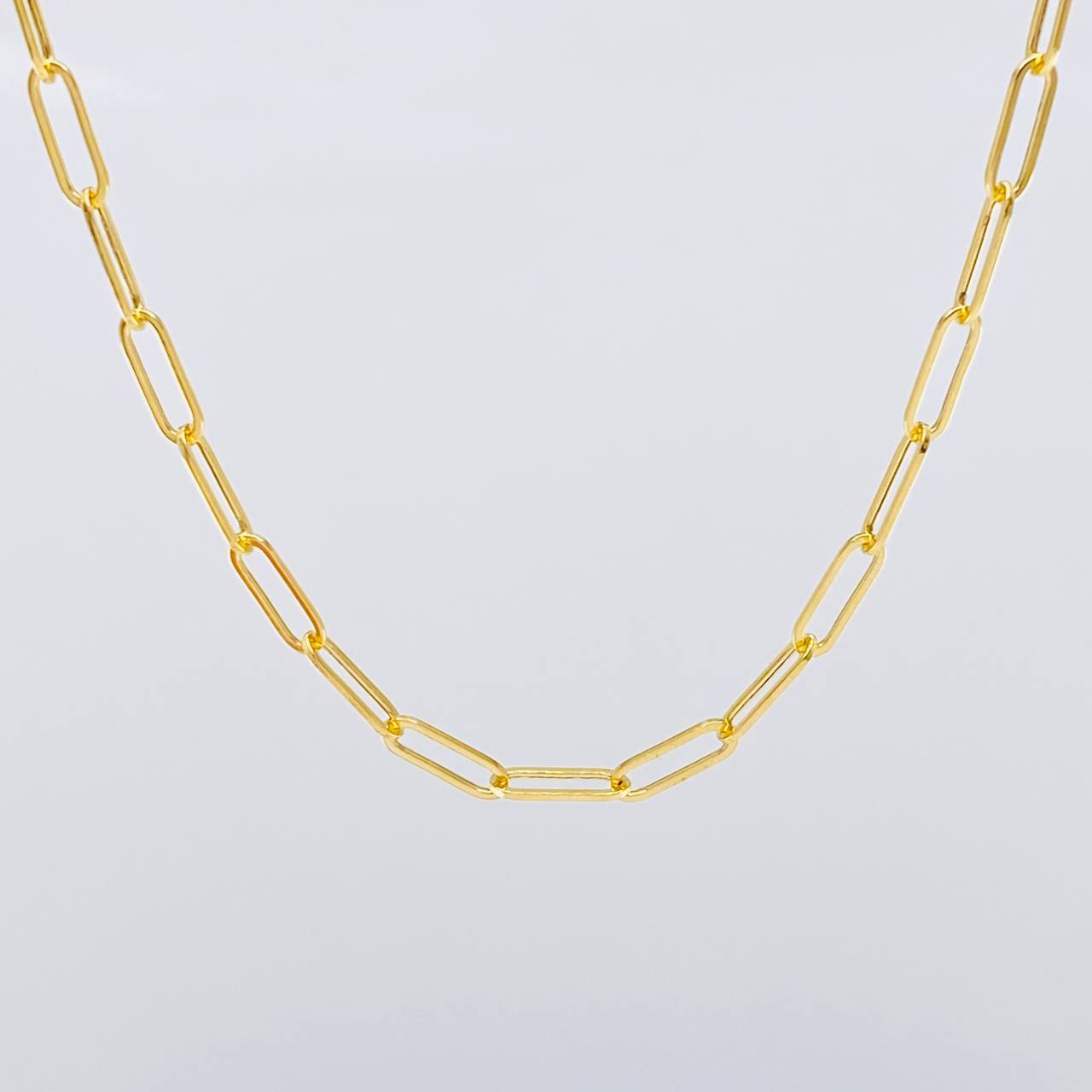 Paperclip Chain 4.9g / 20 in / 3.1mm Yellow Gold 18K