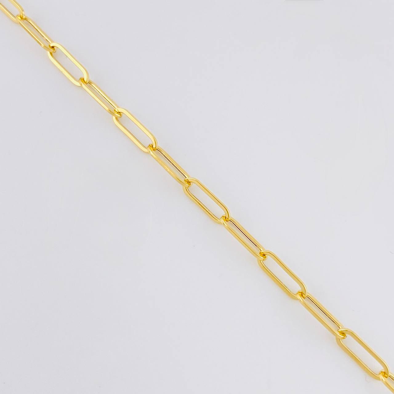 Paperclip Chain 4.9g / 20 in / 3.1mm Yellow Gold 18K