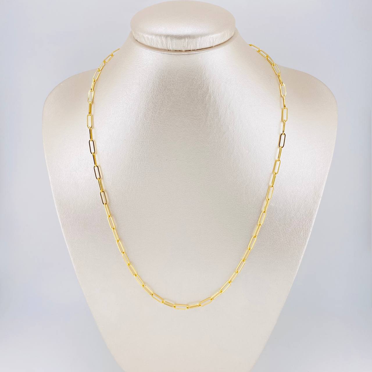 Paperclip Chain 4.9g / 20 in / 3.1mm Yellow Gold 18K