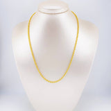Rope Chain 4.05g / 18 in / 2.7mm 18K Yellow Gold