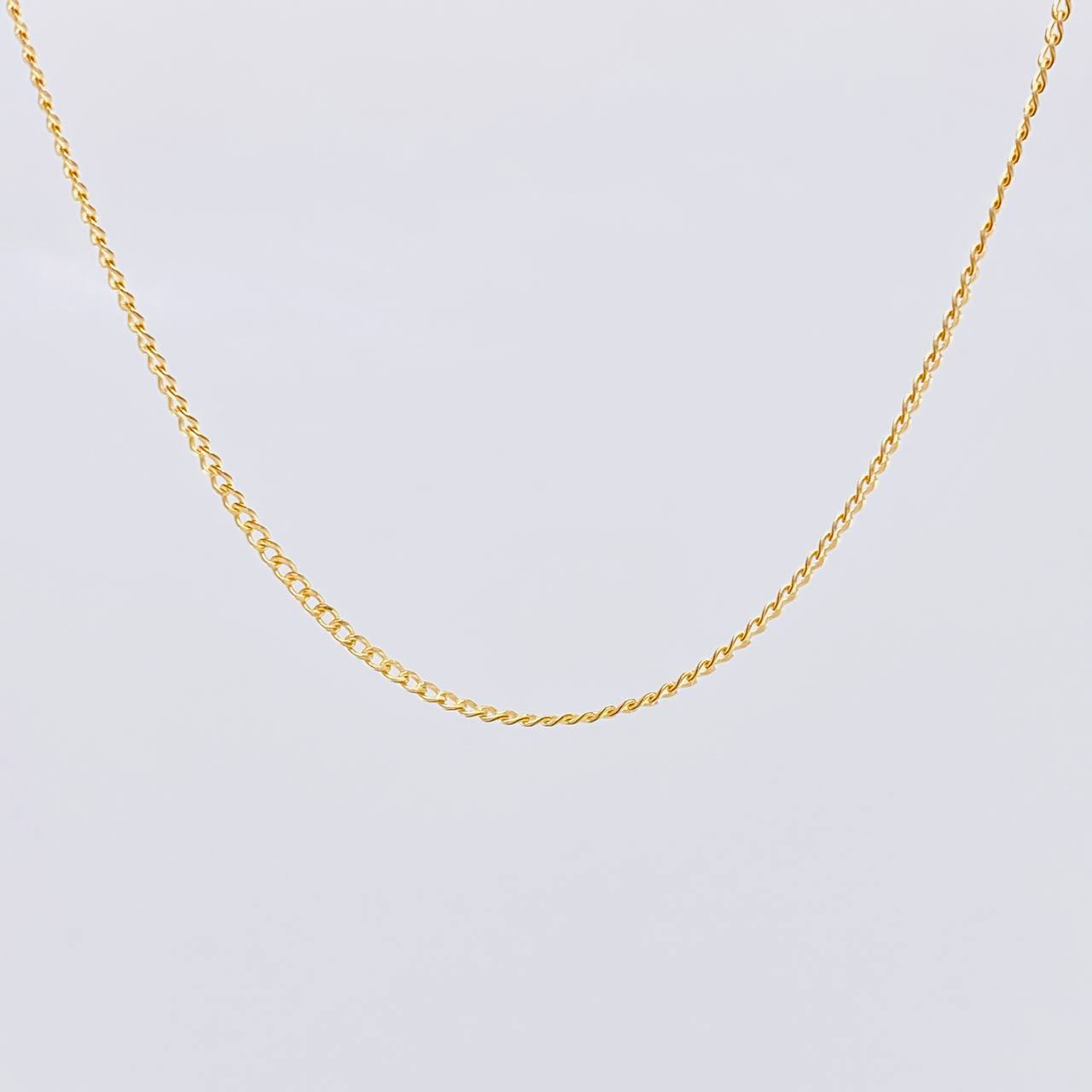 Cuban Links 2.15g / 24 in / 2mm 18K Yellow Gold