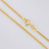 Cuban Links 2.05g / 24 in / 2mm 18K Yellow Gold