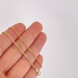 Cuban Links 2.15g / 24 in / 2mm 18K Yellow Gold