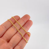 Pulso Lazo 0.75g / 7 1/4 in / 1.6mm Oro Amarillo 18K