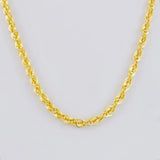 Cadena Lazo 3.1g / 20 in / 2.15mm Oro Amarillo 18K