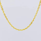 Cadena Lazo 3.1g / 20 in / 2.15mm Oro Amarillo 18K
