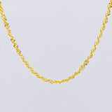 Cadena Lazo 3.35g / 20 in / 2.65mm Oro Amarillo 18K