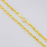 Cadena Lazo 3.5g / 20 in / 2.65mm Oro Amarillo 18K